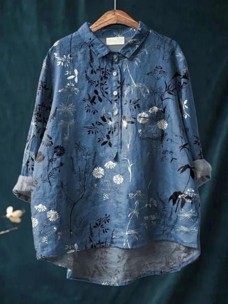 Lila | Blusa elegante a fiori