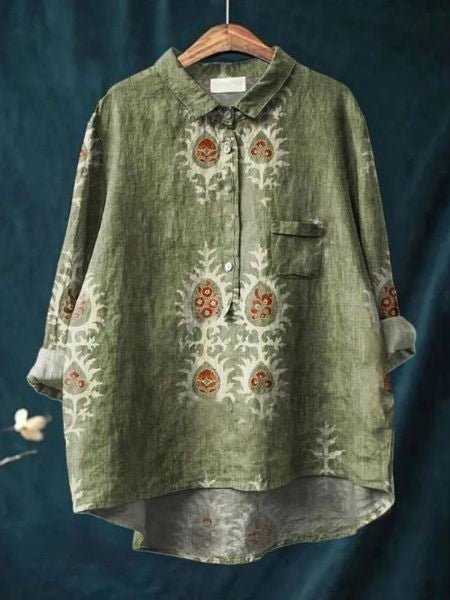 Lila | Blusa elegante a fiori