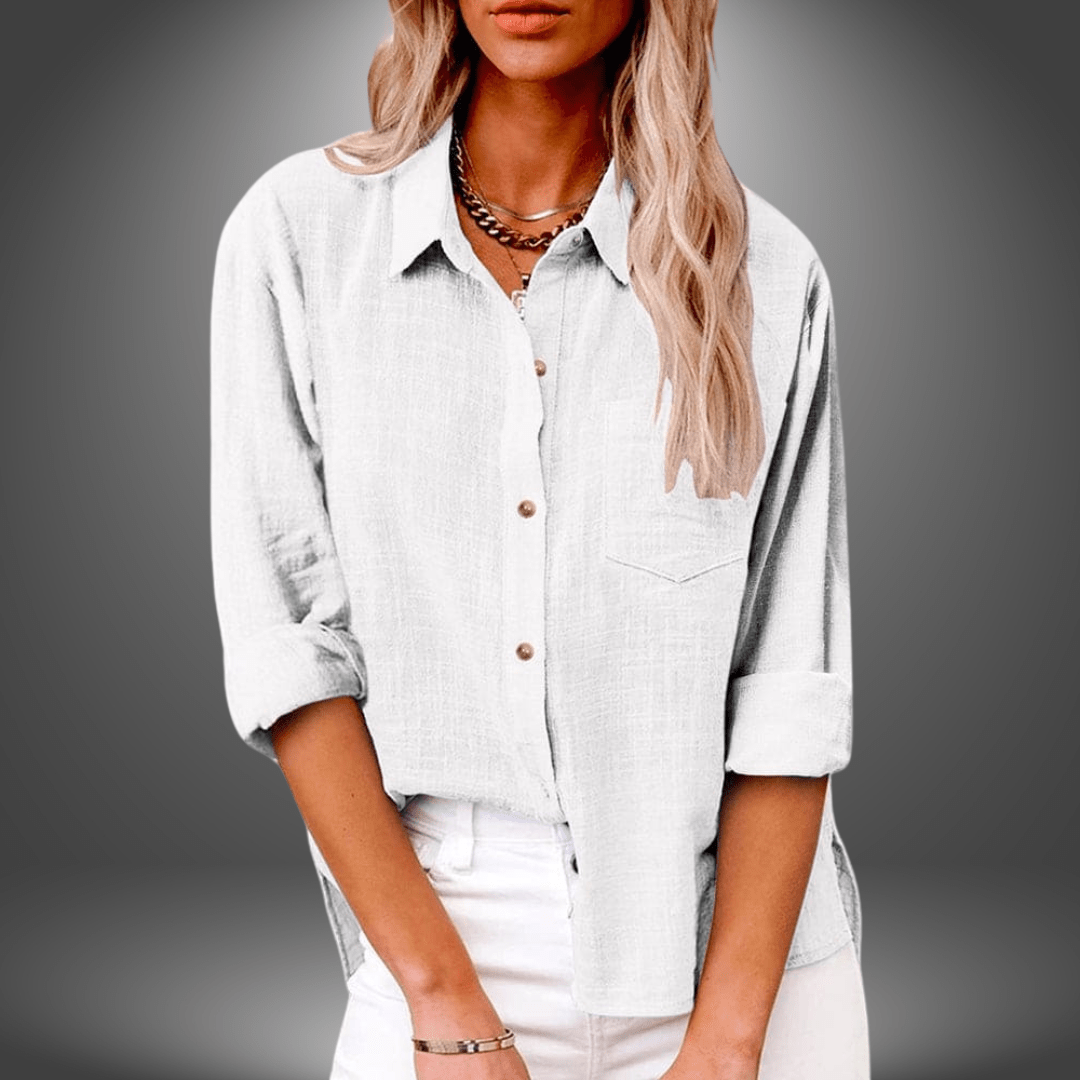 Eve | Bluzka z lnu premium