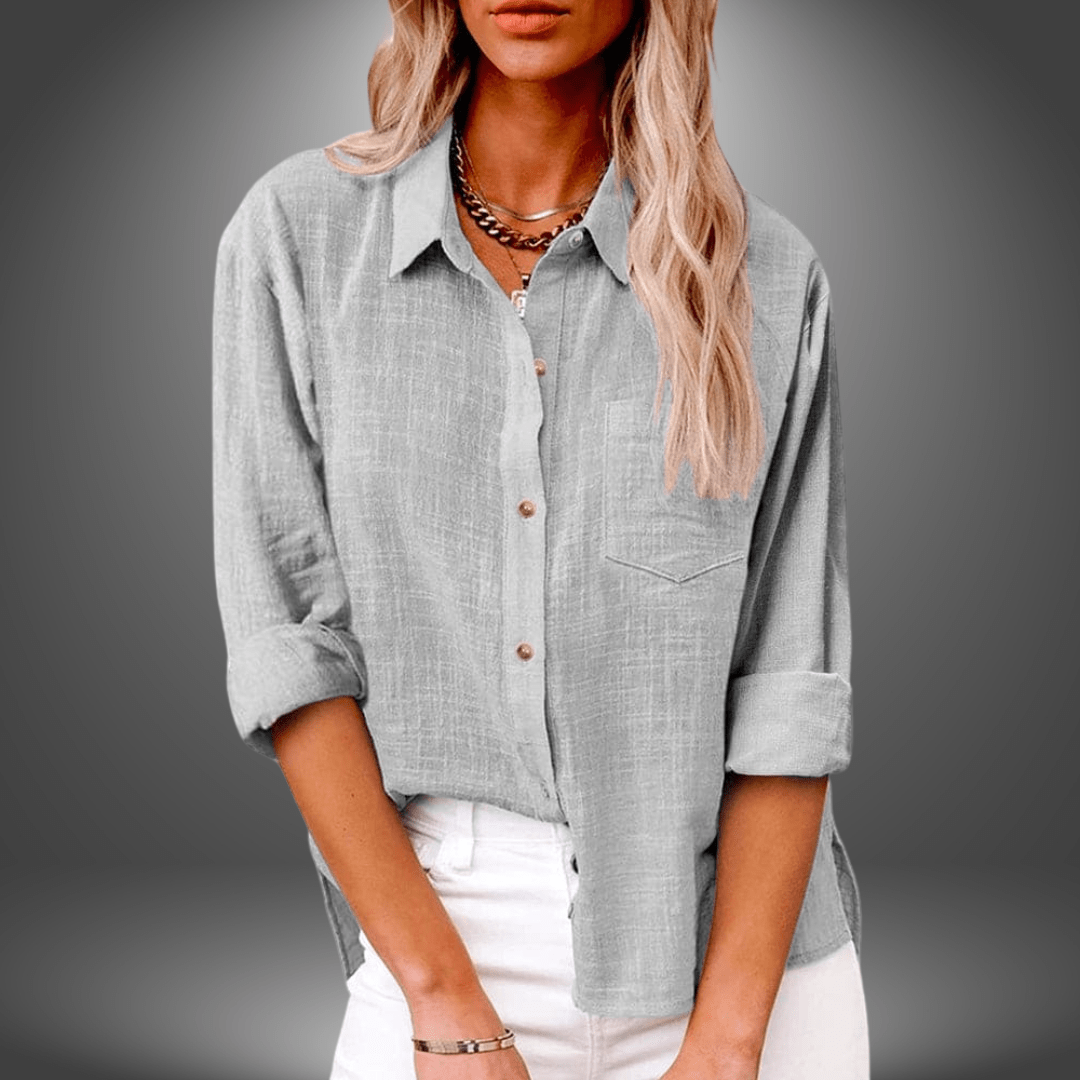Eve | Bluzka z lnu premium