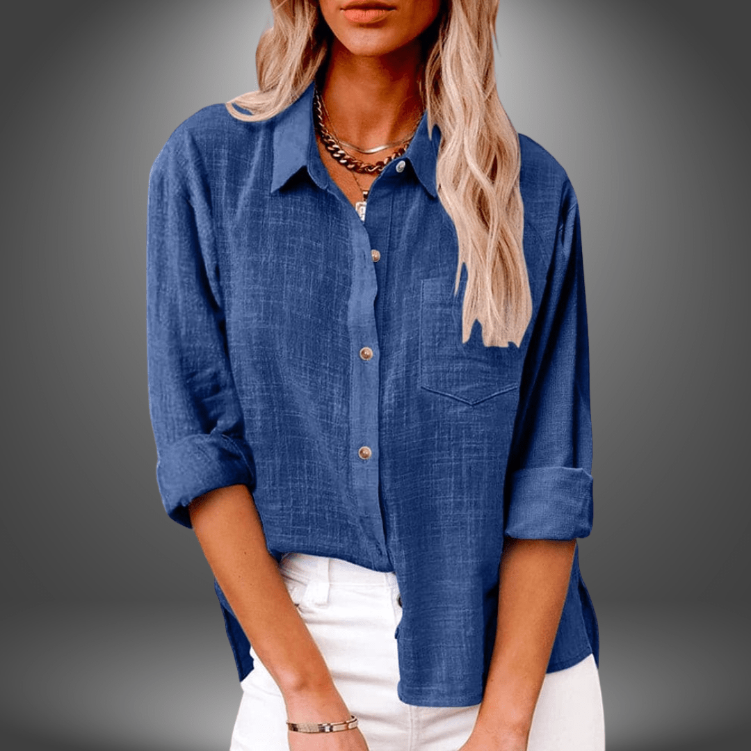 Eve | Bluzka z lnu premium
