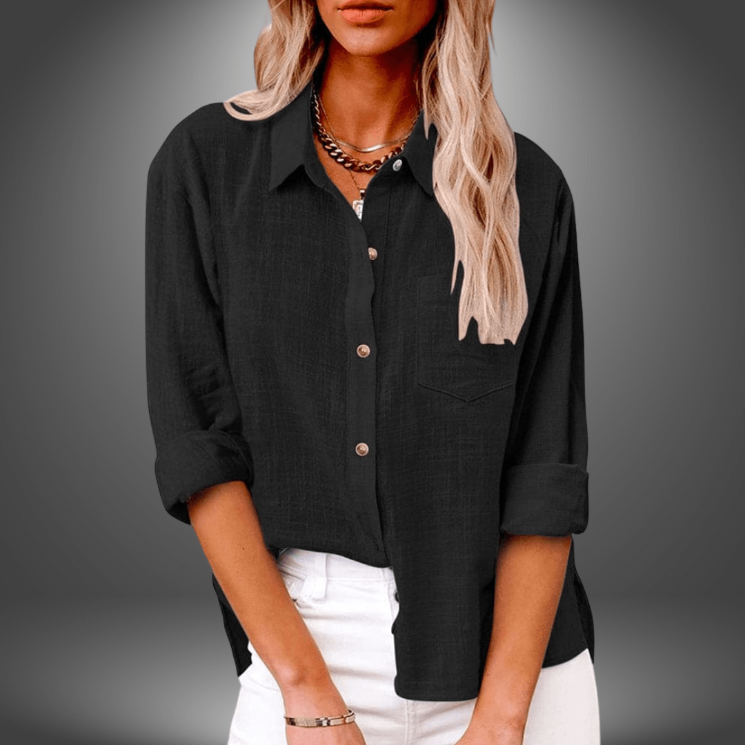 Eve | Bluzka z lnu premium
