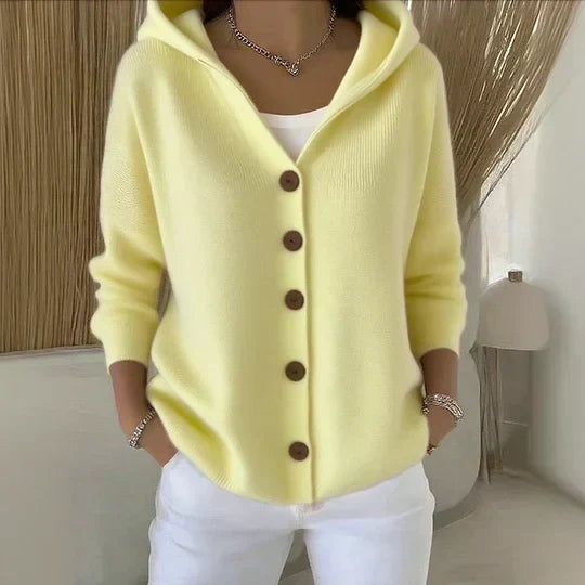 Rosalia | Cardigan con Cappuccio