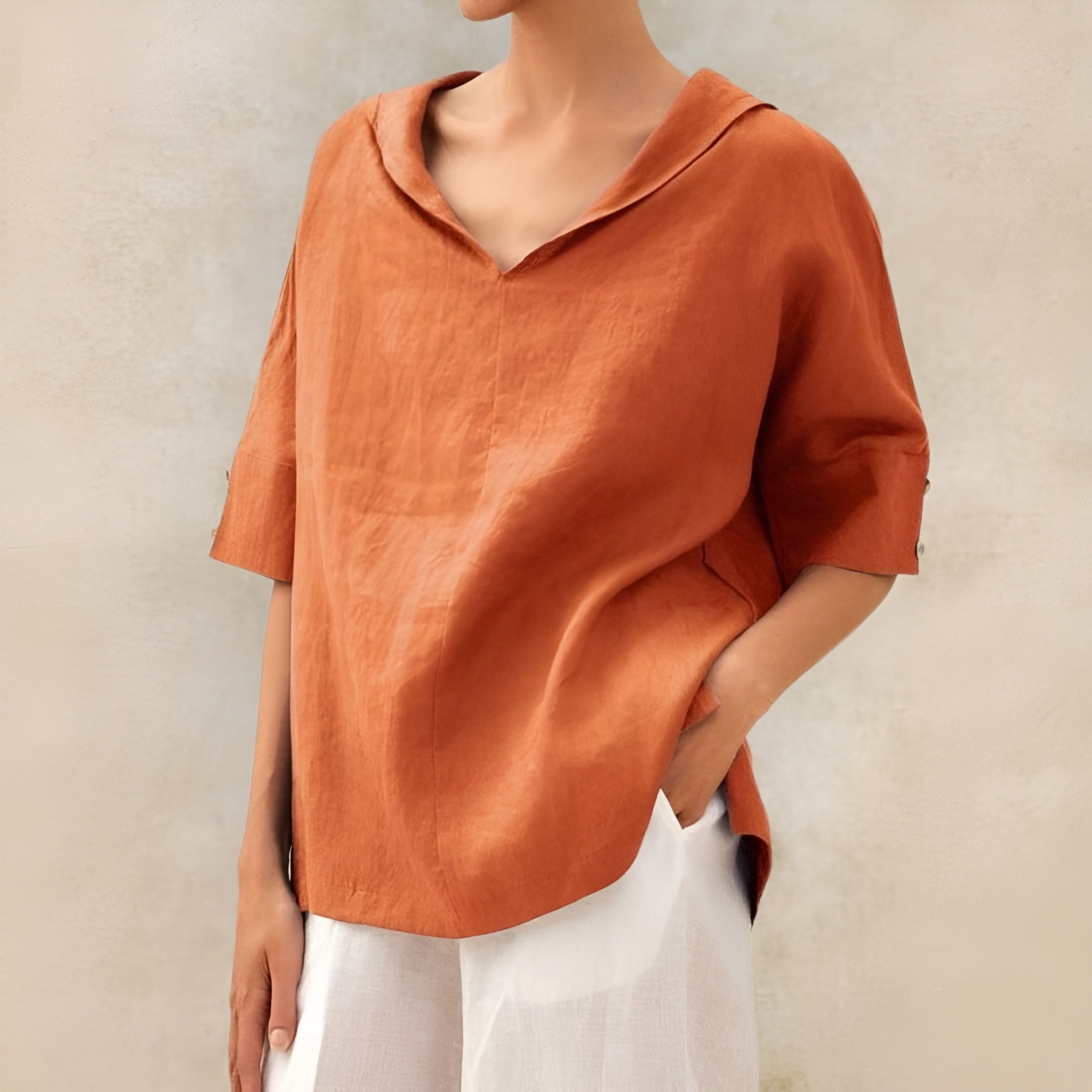 Lyndzi | Elegancka lekka bluzka
