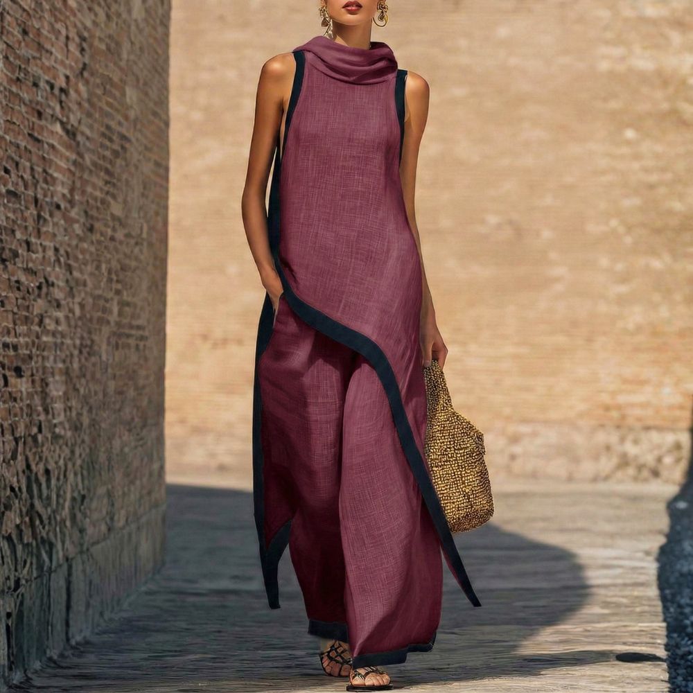 LEONORA | COMPLETO ELEGANTE IN LINO