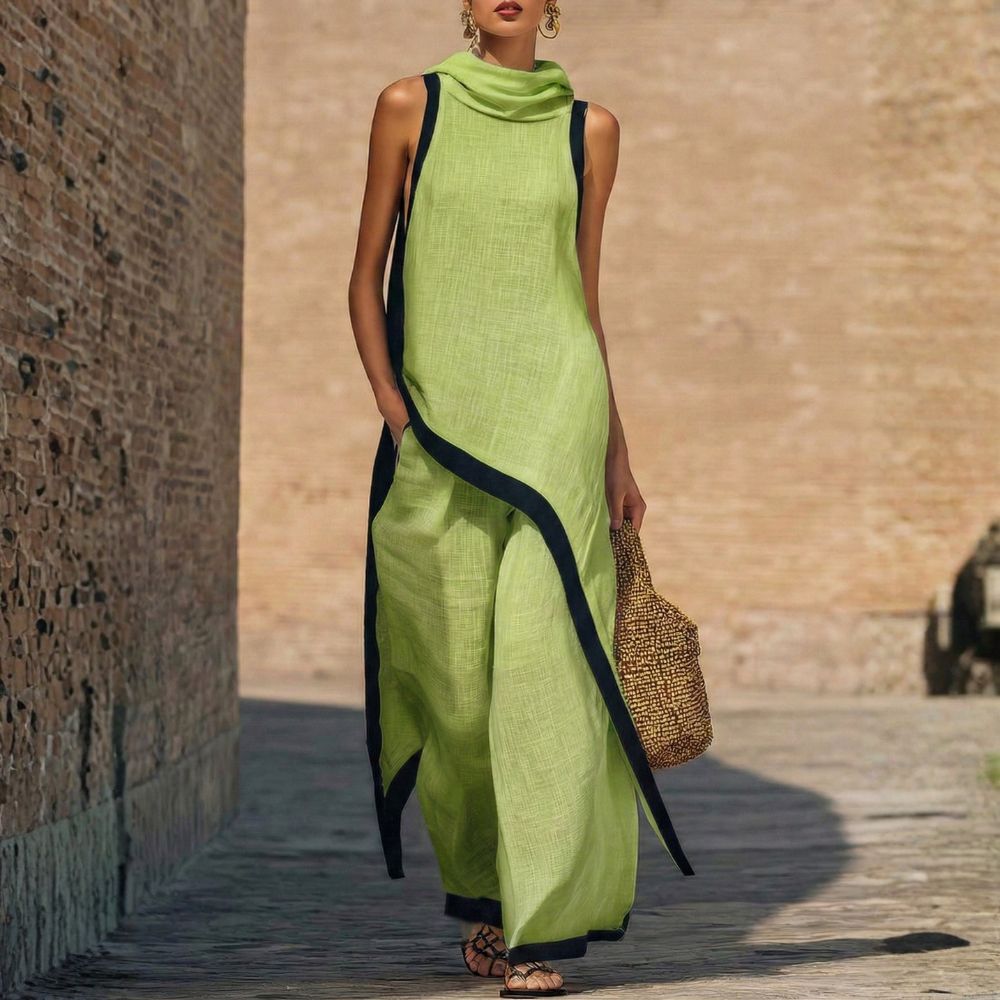LEONORA | COMPLETO ELEGANTE IN LINO