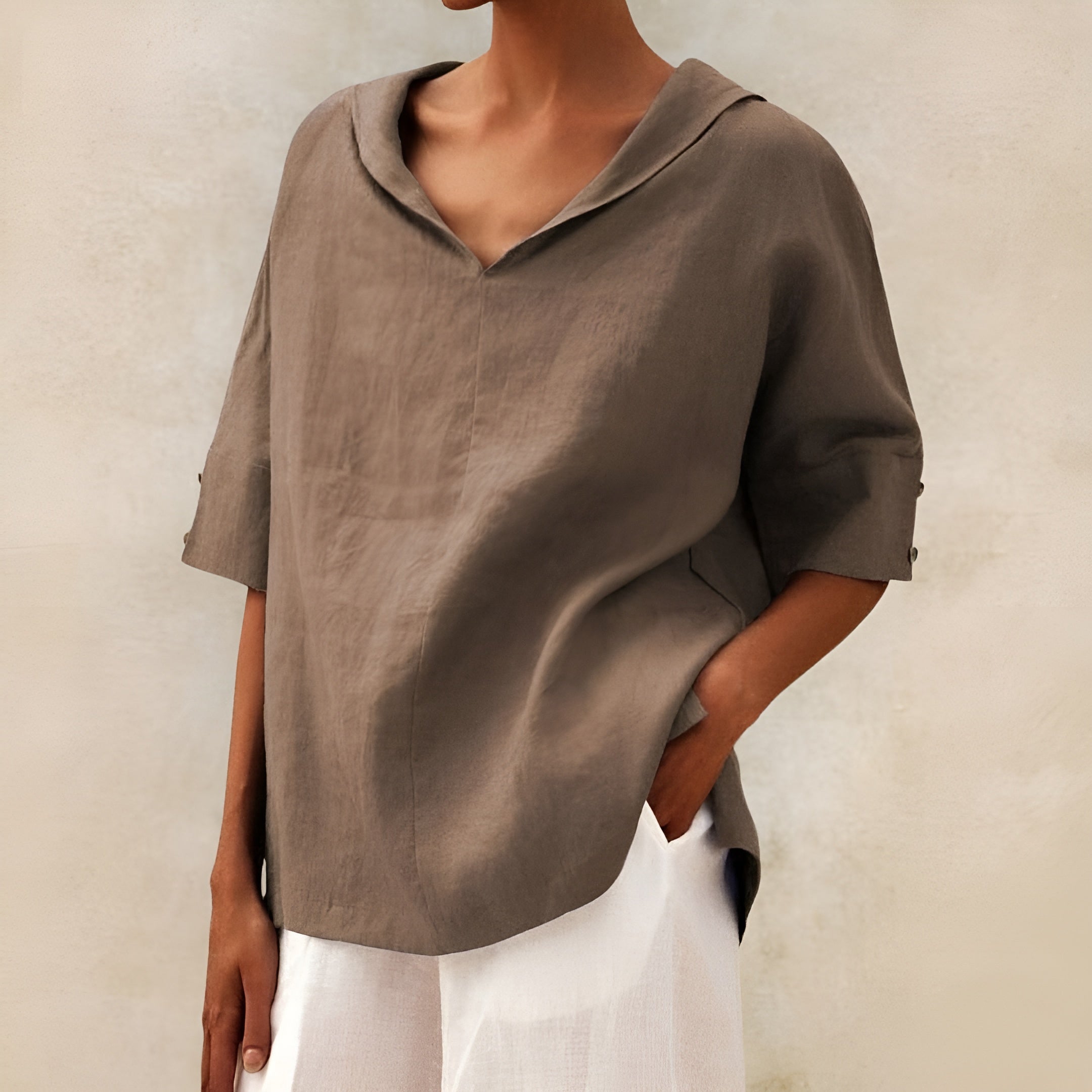 Lyndzi | Elegancka lekka bluzka