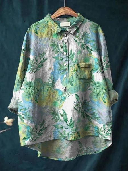 Lila | Blusa elegante a fiori