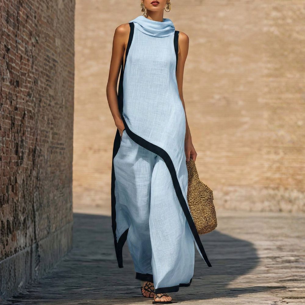 LEONORA | COMPLETO ELEGANTE IN LINO