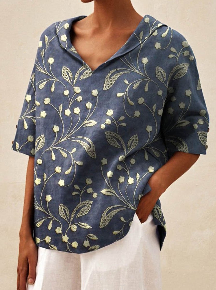 Andrea | Letni kwiatowy top