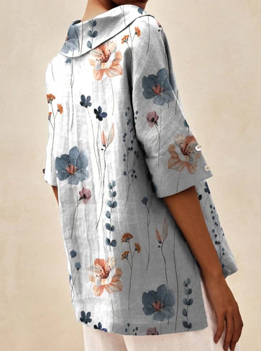 Andrea | Letni kwiatowy top