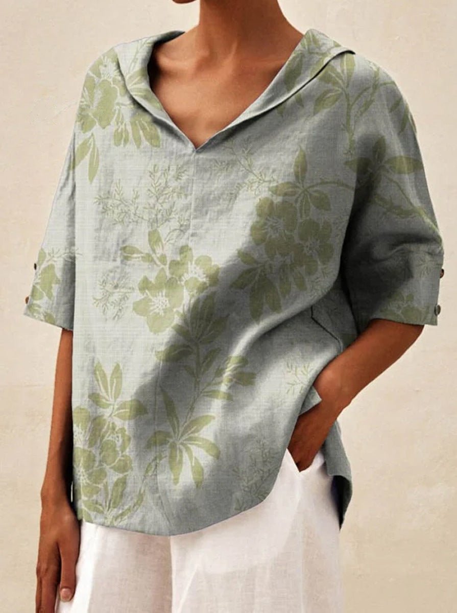 Andrea | Letni kwiatowy top