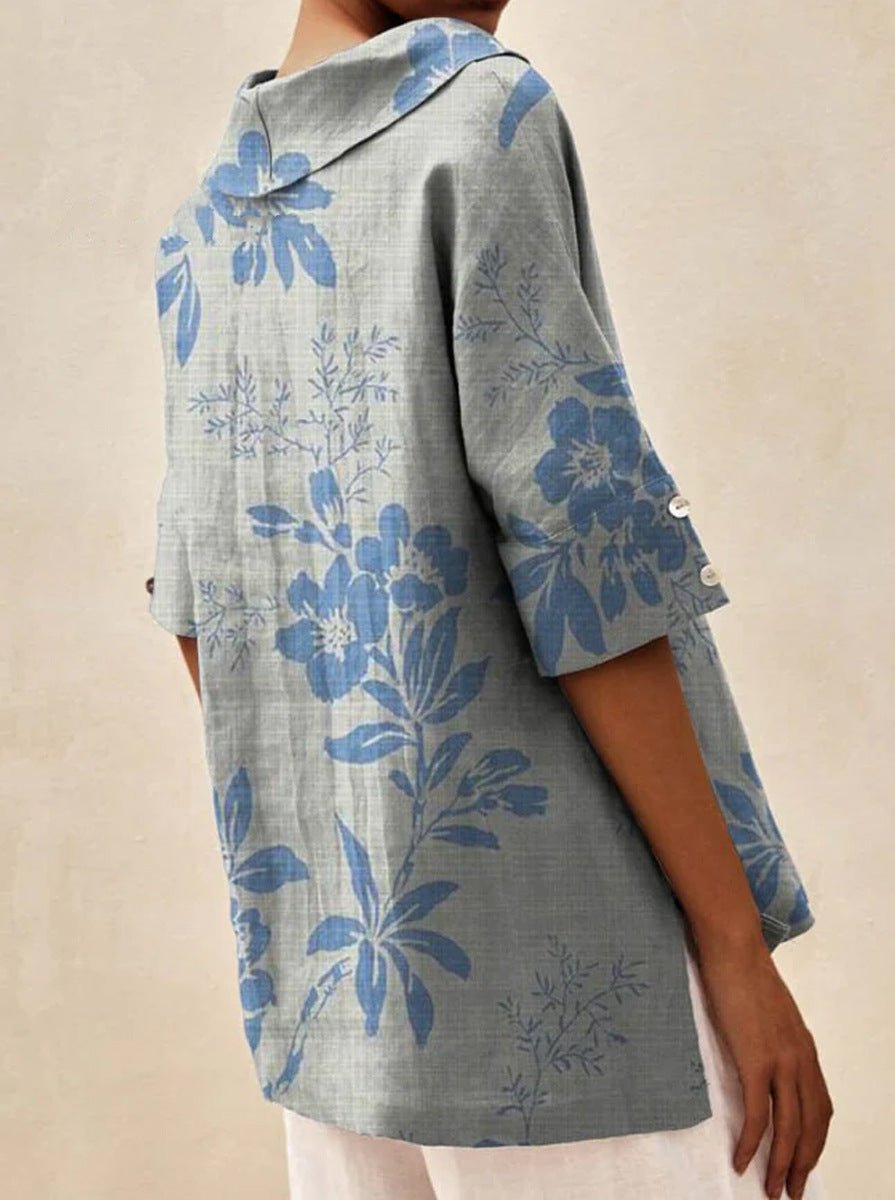 Andrea | Letni kwiatowy top