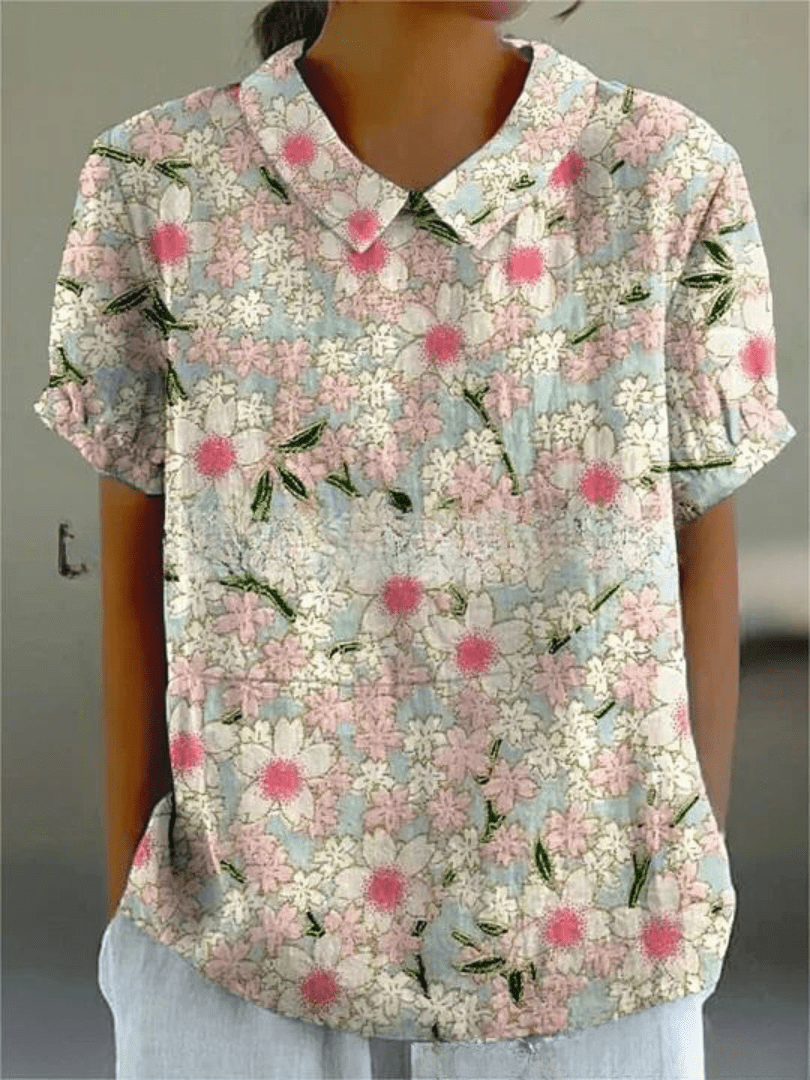 Sofia | Elegante camicia floreale