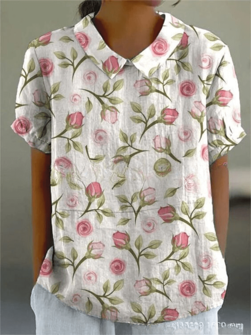Sofia | Elegante camicia floreale