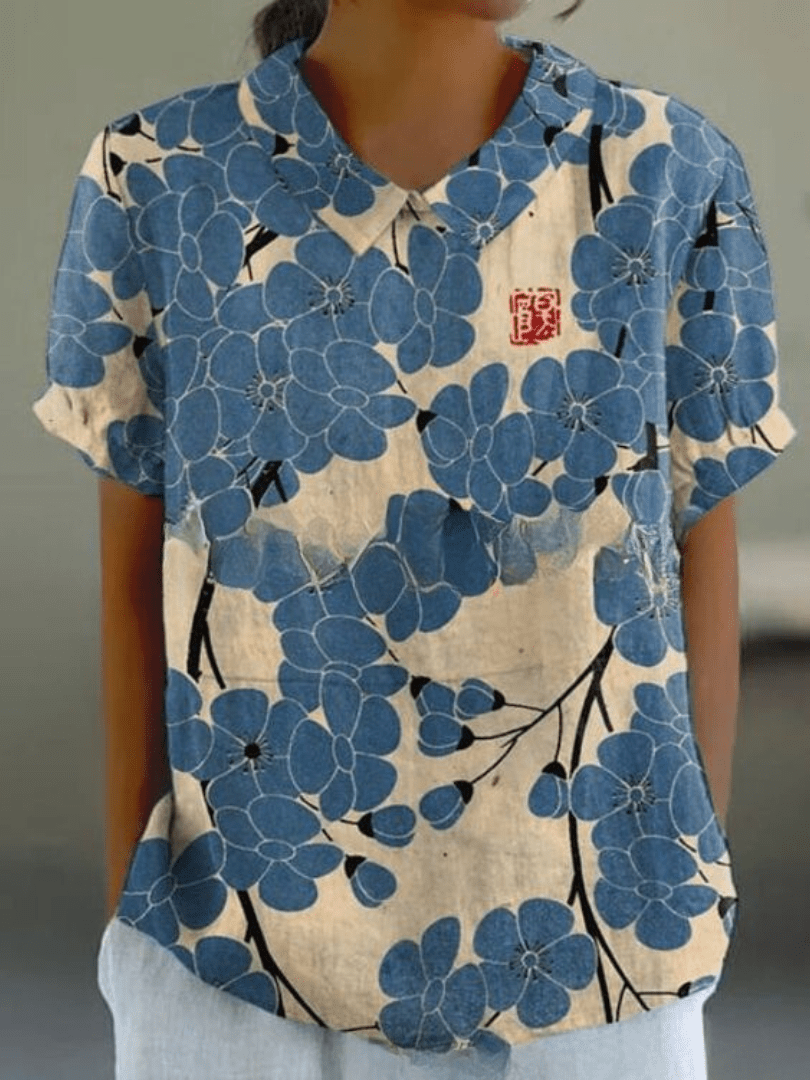 Sofia | Elegante camicia floreale