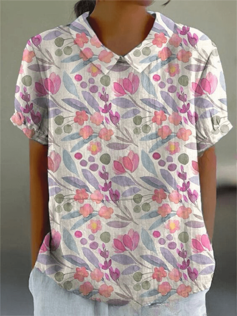 Sofia | Elegante camicia floreale