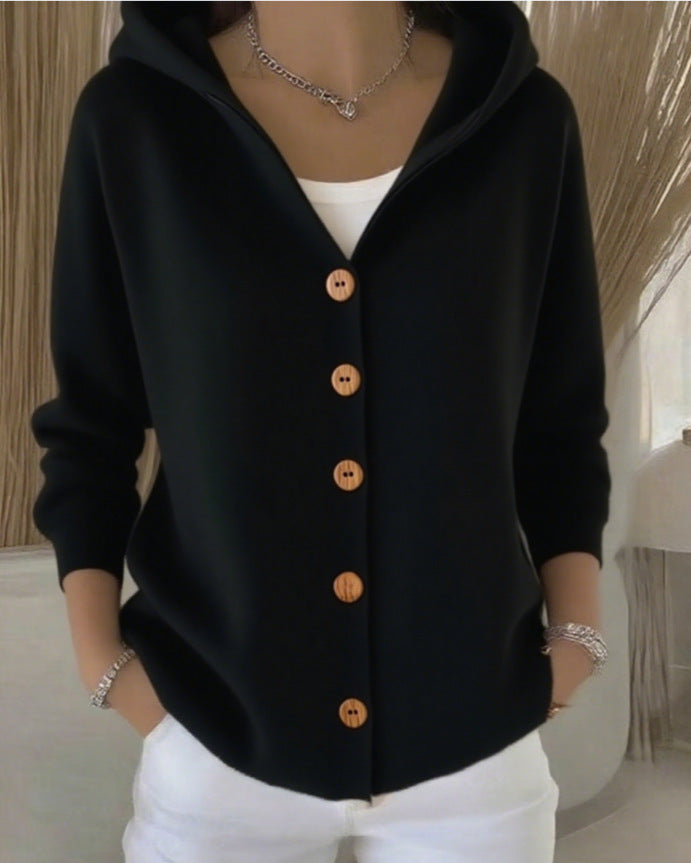 Rosalia | Cardigan con Cappuccio