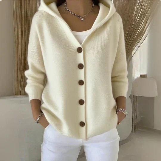 Rosalia | Cardigan con Cappuccio
