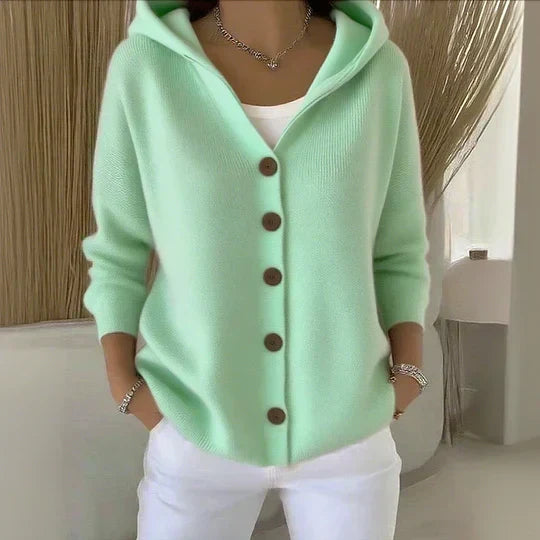 Rosalia | Cardigan con Cappuccio