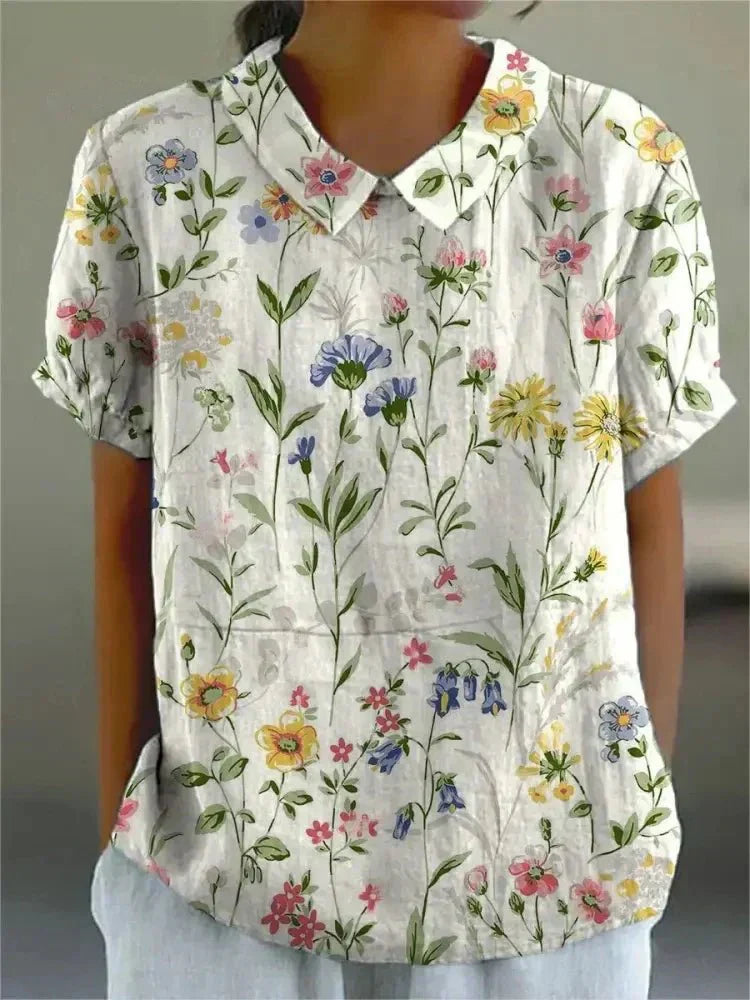 Sofia | Elegante camicia floreale