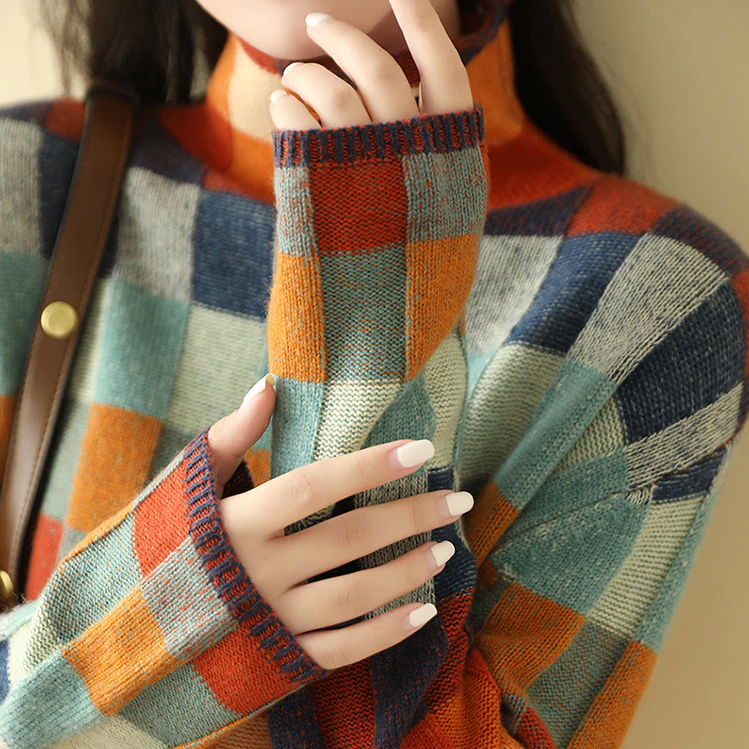 MARA | Maglione con Collo Alto