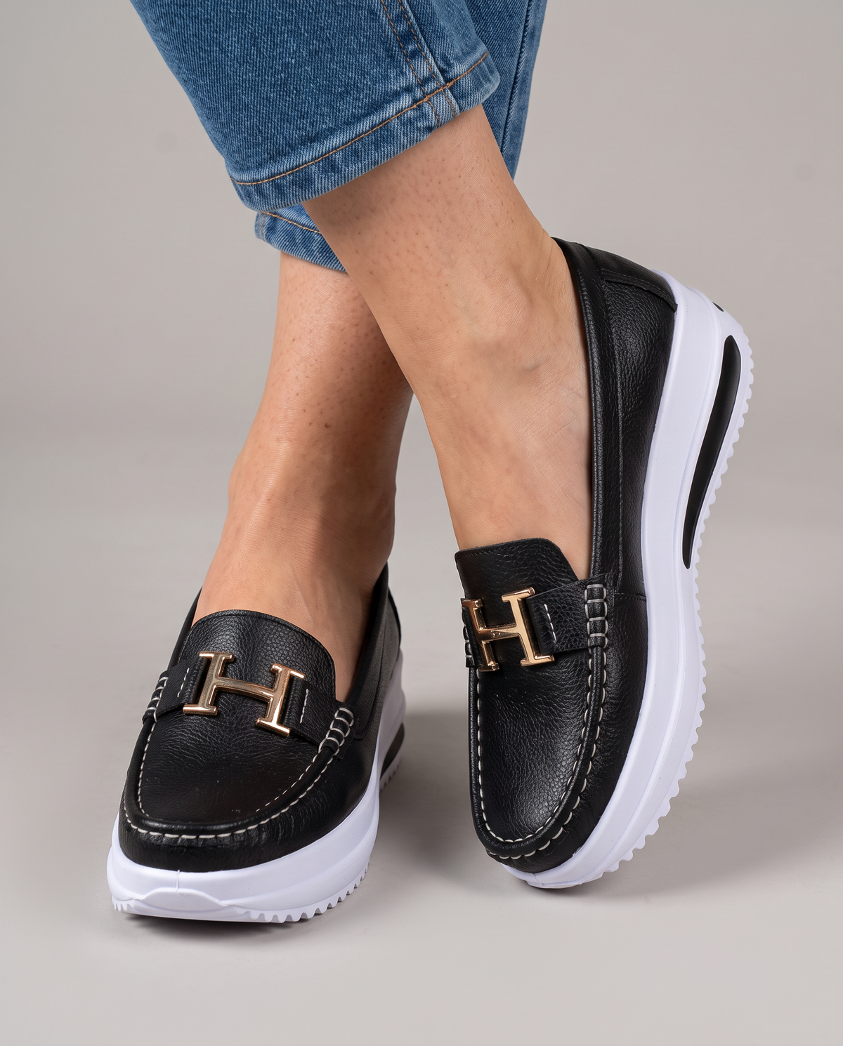 Mocassino Gaia — Platform con Morsetto